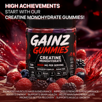 Creatine Gummies And Vitamins