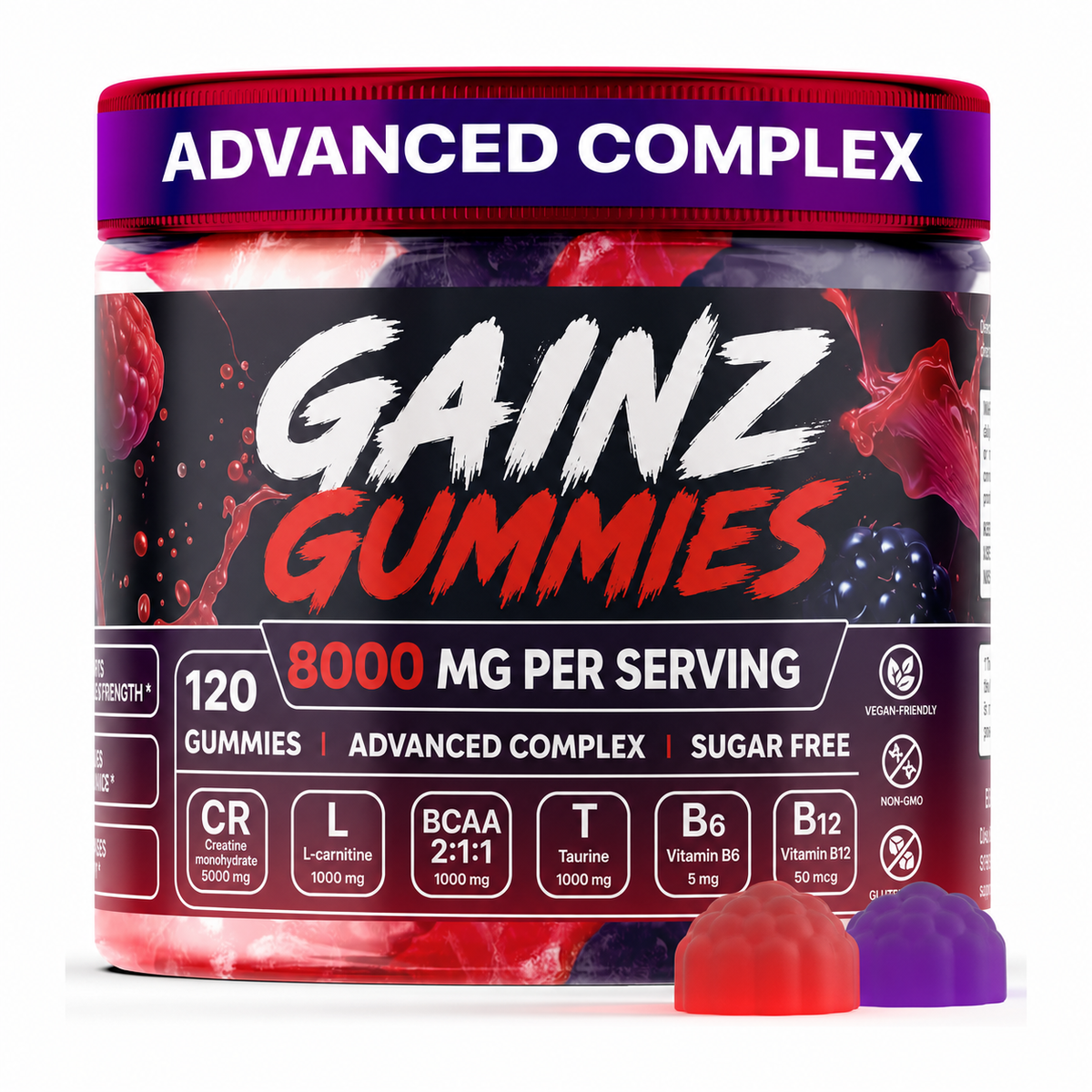 Creatine Gummies And Vitamins